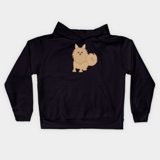 Dog Cartoon Amazing Pomeranian Kids Hoodie